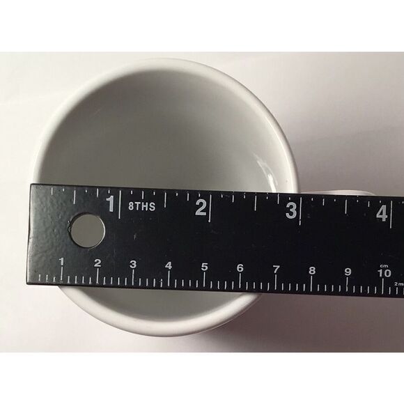 Gibson Home 8 oz Black And White Mug Cup Set Of 4 Modern Retro Design - Picture 10 of 11